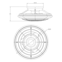 Carregar imagem no visualizador da galeria, 20&quot; Ikon Modern DC Motor Flush Mount Reversible Ceiling Fan with Lighting and Remote Control
