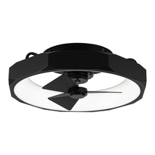 Cargar imagen en el visor de la galería, 19&quot; Britton Flush Mount Reversible Ceiling Fan with Remote Control
