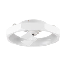 Cargar imagen en el visor de la galería, 19&quot; Britton Flush Mount Reversible Ceiling Fan with Remote Control
