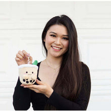 Carregar imagem no visualizador da galeria, ABC Boba Tea Plush Orignial Cute Stuffed Animal Toy for Wallet, Backpack or Purse 5&quot;
