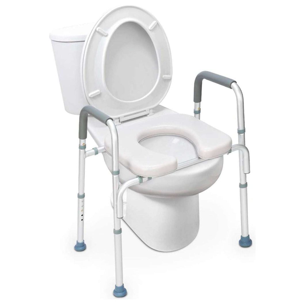 Raised Toilet Seat 300lb Heavy Duty Medical Raised Homecare Commode