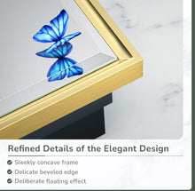 Load image into Gallery viewer, TokeShimi 20x26 Recessed Medicine Cabinet Bathroom Vanity Mirror Gold Metal Framed Surface Wall Mounted with Aluminum Alloy Beveled Edges Design 1 Doo

