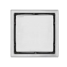 Load image into Gallery viewer, Brushed nickel stainless floor drain 6x6inch
