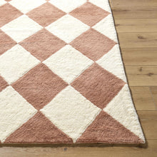 Carregar imagem no visualizador da galeria, Almeda Diamond Washable Wool Rug
