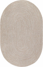 Load image into Gallery viewer, Cream Braided Faux Jute Rug
