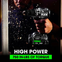 Carregar imagem no visualizador da galeria, FLEX FX1151-2A 24V 1/2&quot; 2 Speed Drill Driver Kit
