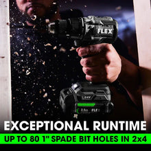 Carregar imagem no visualizador da galeria, FLEX FX1151-2A 24V 1/2&quot; 2 Speed Drill Driver Kit

