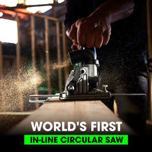 Carregar imagem no visualizador da galeria, FLEX FX2131A-Z 6-1/2&quot; In-Line Circular Saw (Tool Only)
