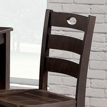 Load image into Gallery viewer, 36&quot;H Solid Rubberwood and Wood Veneer 5-Piece Counter Ht. Table Set
