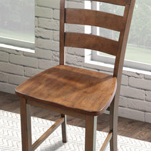 Load image into Gallery viewer, 36&quot;H Solid Rubberwood and Wood Veneer 5-Piece Counter Ht. Table Set
