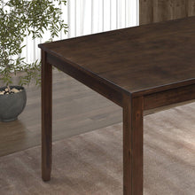 Load image into Gallery viewer, 48&quot;W Solid Rubberwood 5-Piece Dining Table Set with Diamond Chair Back
