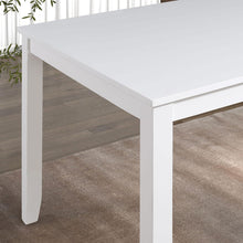 Load image into Gallery viewer, 48&quot;W Solid Rubberwood 5-Piece Dining Table Set with Diamond Chair Back
