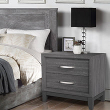 Load image into Gallery viewer, Furniture of America Lucien Modern Wood Nightstand with 2 Drawers
