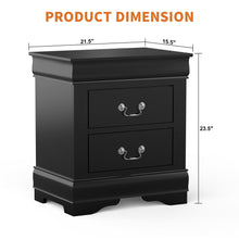Cargar imagen en el visor de la galería, Furniture of America Night Stand Louis Philippe
