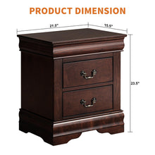 Cargar imagen en el visor de la galería, Furniture of America Night Stand Louis Philippe

