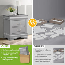 Cargar imagen en el visor de la galería, Furniture of America Night Stand Louis Philippe
