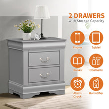 Cargar imagen en el visor de la galería, Furniture of America Night Stand Louis Philippe
