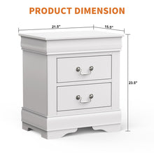 Cargar imagen en el visor de la galería, Furniture of America Night Stand Louis Philippe
