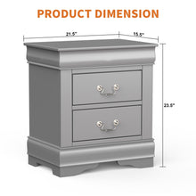 Cargar imagen en el visor de la galería, Furniture of America Night Stand Louis Philippe
