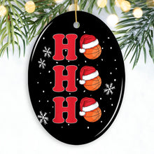 Carregar imagem no visualizador da galeria, Basketball Christmas Ornament
