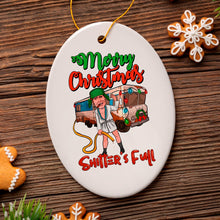 Load image into Gallery viewer, Cartoonish Merry Christmas Shitters Full Ornament
