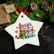 Cargar imagen en el visor de la galería, Festively Fun Jesus is the Reason for the Season Religious Christmas Ornament
