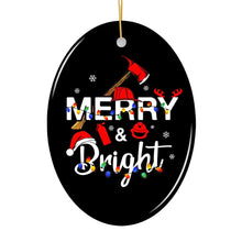 Load image into Gallery viewer, Firefighter Christmas Ornament
