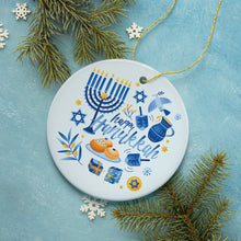 Carregar imagem no visualizador da galeria, Happy Hanukkah Ornament

