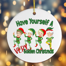 Carregar imagem no visualizador da galeria, Have Yourself a Very Golden Christmas Ornament
