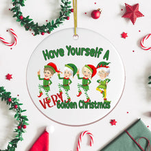 Carregar imagem no visualizador da galeria, Have Yourself a Very Golden Christmas Ornament
