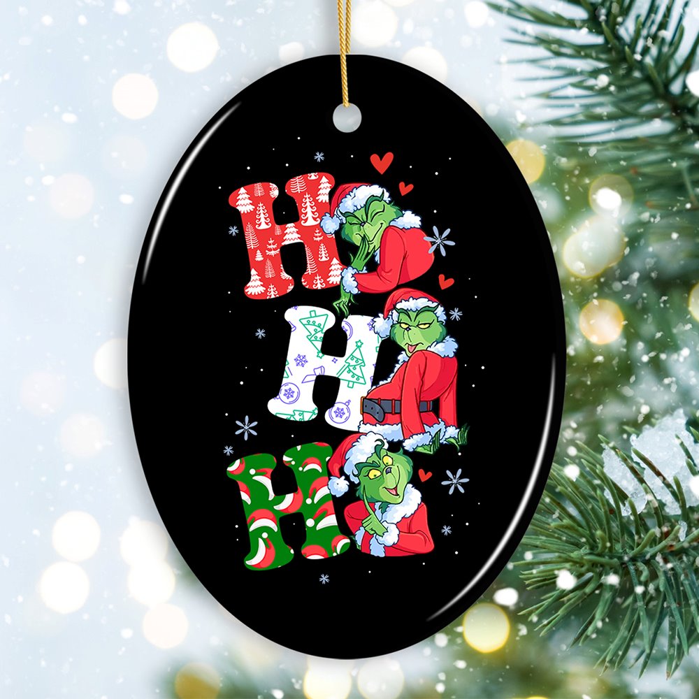 Ho Ho Ho Christmas Ornament