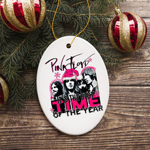 Carregar imagem no visualizador da galeria, It’s the Best Time of the Year Psychedelic Rock n Roll Christmas Ornament, Classic Rockstar Theme
