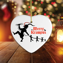 Carregar imagem no visualizador da galeria, Merry Krampus Folklore Christmas Ornament
