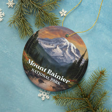 Carregar imagem no visualizador da galeria, Mount Rainier National Park Retro Style Ornament, Washington USA Tourist Attraction and Gift
