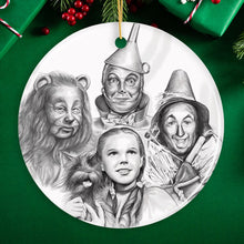 Load image into Gallery viewer, Vintage Wizard of Oz Christmas Ornament, Drawing and Illustration
