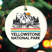 Load image into Gallery viewer, Vintage Yellowstone National Park Ornament
