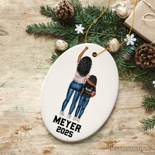 Carregar imagem no visualizador da galeria, Personalized Football Family Ornament, Custom Christmas Gift
