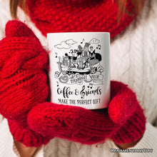 Load image into Gallery viewer, Steamboat Willie Coffee and Friends Personalized Mug, Friendship Appreciation Gift
