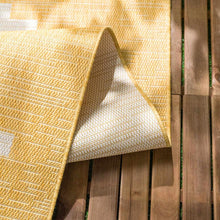 Load image into Gallery viewer, Djugun Yellow Outdoor Rug
