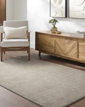 Carregar imagem no visualizador da galeria, Brockton Solid Gray Wool Rug
