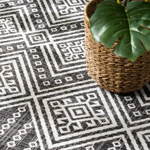 Carregar imagem no visualizador da galeria, Frankville Black&amp;White All Over Performance Rug
