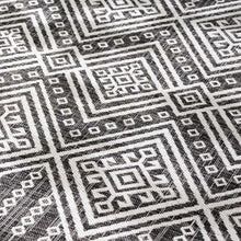 Carregar imagem no visualizador da galeria, Frankville Black&amp;White All Over Performance Rug
