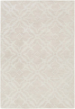 Carregar imagem no visualizador da galeria, Fyffe Embossed Beige Wool Area Rug
