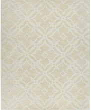 Carregar imagem no visualizador da galeria, Fyffe Embossed Beige Wool Area Rug

