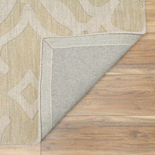 Carregar imagem no visualizador da galeria, Fyffe Embossed Beige Wool Area Rug

