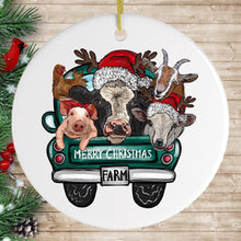 Carregar imagem no visualizador da galeria, Farm Animal Christmas Ornament
