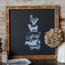 Cargar imagen en el visor de la galería, Farm Animals - Mesh Stencil 8.5 x 11
