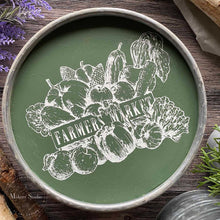 Carregar imagem no visualizador da galeria, Farmers Market - Mesh Stencil 8.5x11
