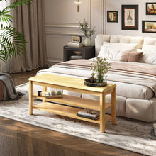 Carregar imagem no visualizador da galeria, Featured Upholstered Storage Bench
