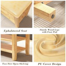 Carregar imagem no visualizador da galeria, Featured Upholstered Storage Bench
